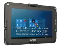 Tablette tactile antichoc etanche facilement desinfectable Geatc UX10 Infection Prevention