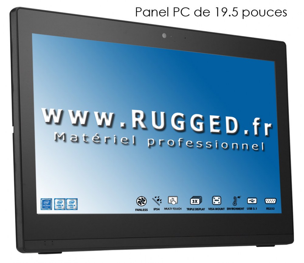 Shuttle Panel PC P90U www.Rugged.FR